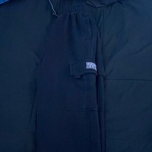 Pro club cargo sweatpants medium